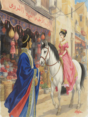 GESCHIEDENIS VAN ABOUL-HASSAN ALI EBN BECAR EN SCHEMSELNIHAR, BEMINDE VAN DEN KALIF HAROUN-AL-RASCHID
