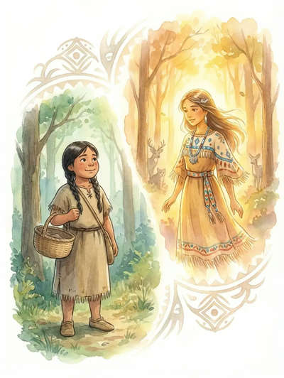 XVIII: LITTLE BEAR: AN OJIBWAY LEGEND