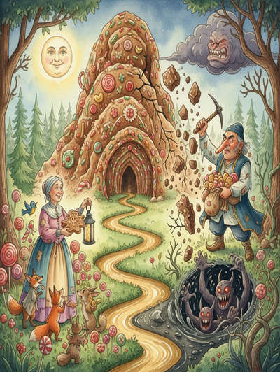 THE GINGERBREAD ROCK