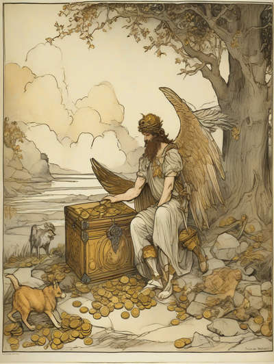 MERCURY AND THE WOODMAN
