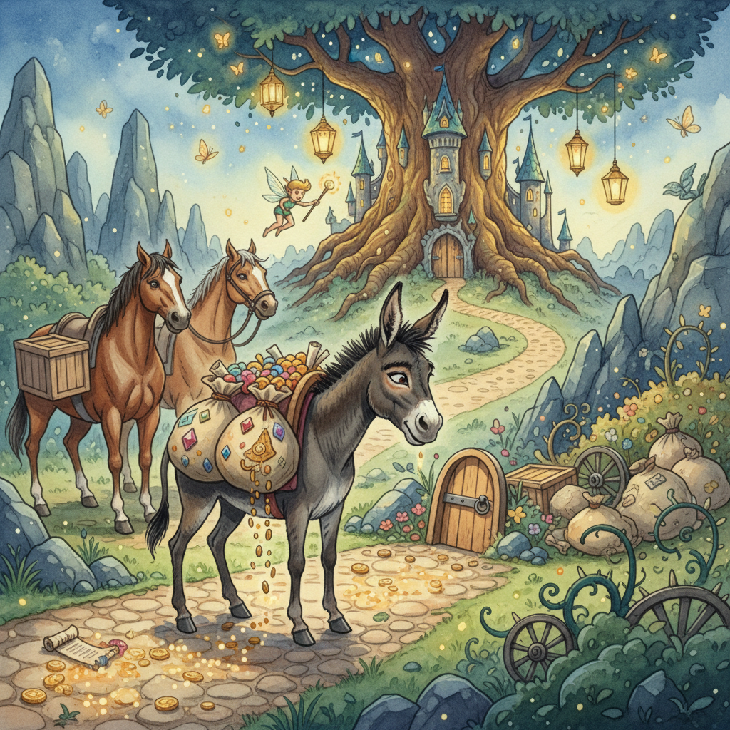 Cover: THE ASS and HIS BURDENS