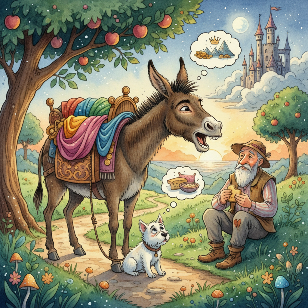 Cover: THE ASS and THE DOG