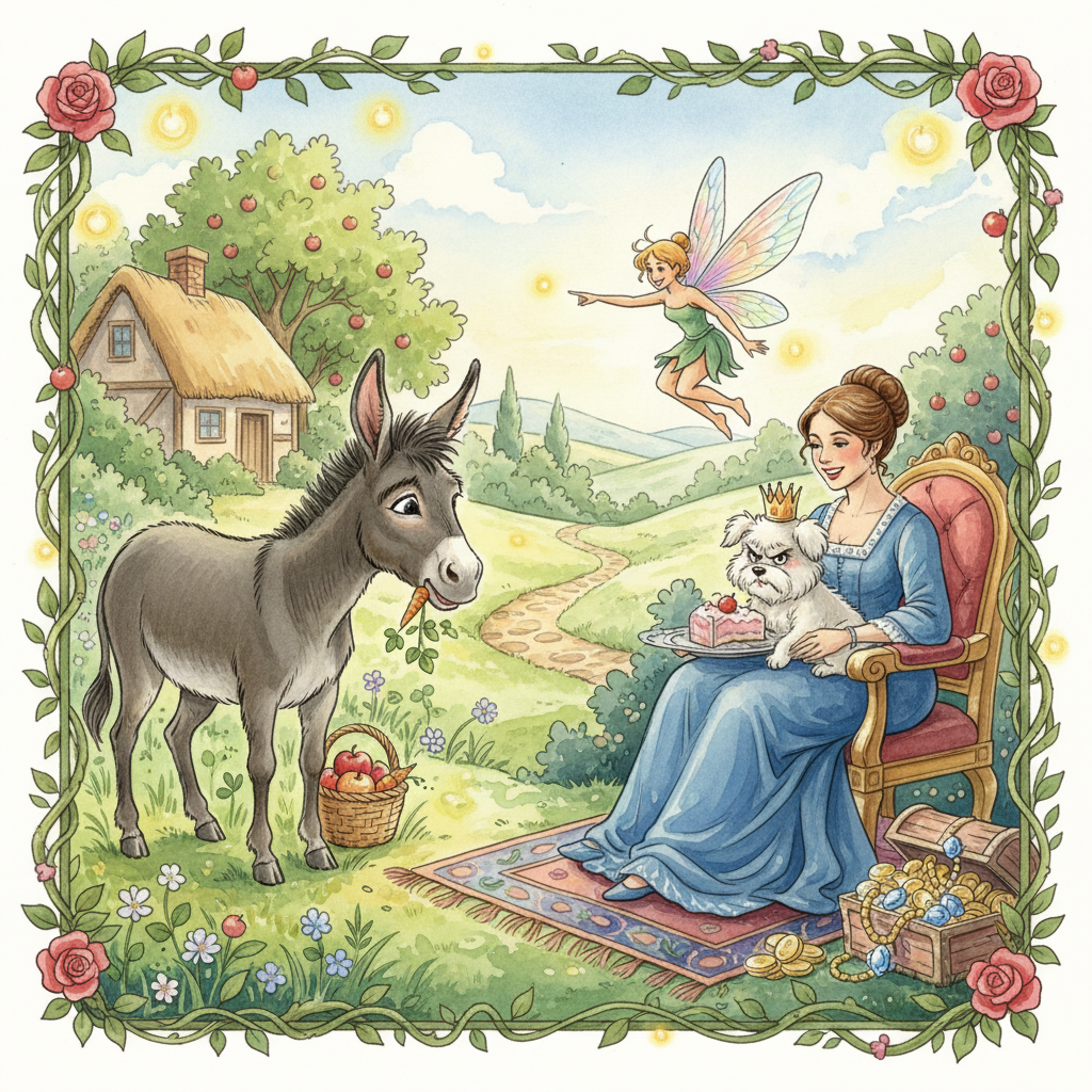 Cover: THE ASS and THE LAP-DOG