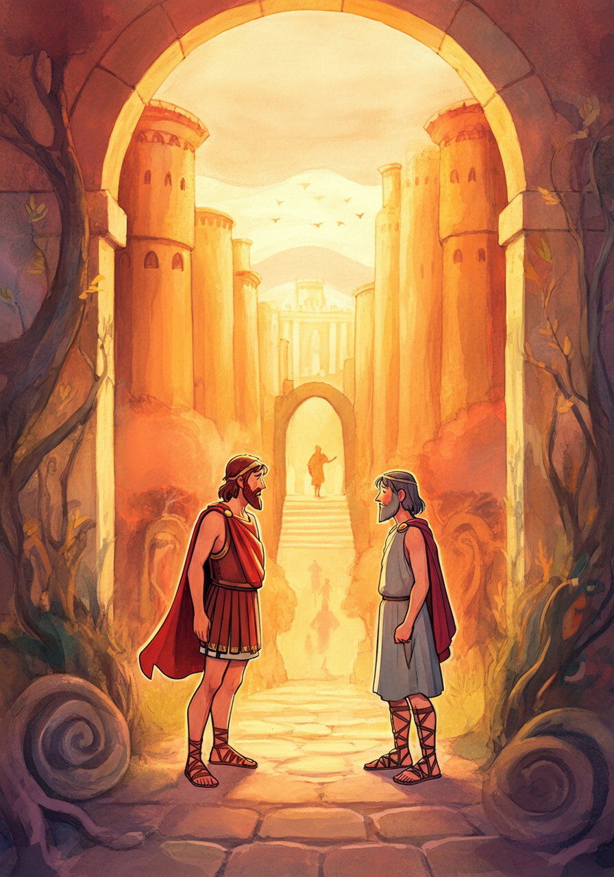 Cover: THE ATHENIAN and THE THEBAN