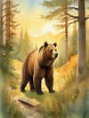 THE BEAR AND THE TRAVELLERS