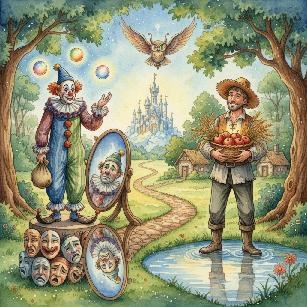 Cover: THE CLOWN and THE COUNTRYMAN