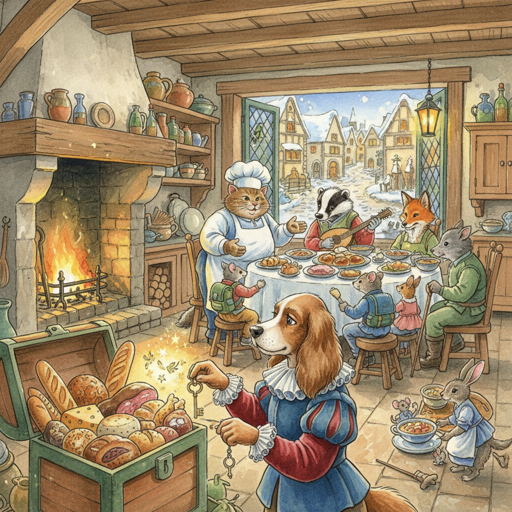 Cover: THE DOG and THE COOK