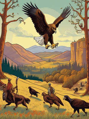 THE EAGLE, THE JACKDAW, AND THE SHEPHERD
