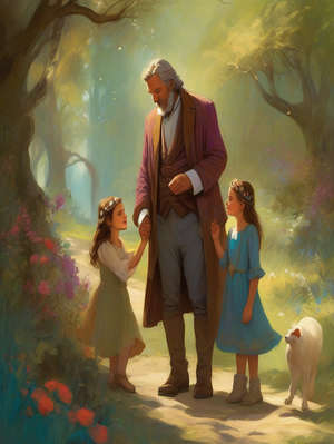 THE FATHER AND HIS DAUGHTERS