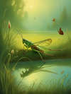 THE GRASSHOPPER AND THE OWL