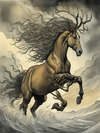 THE HORSE AND THE STAG
