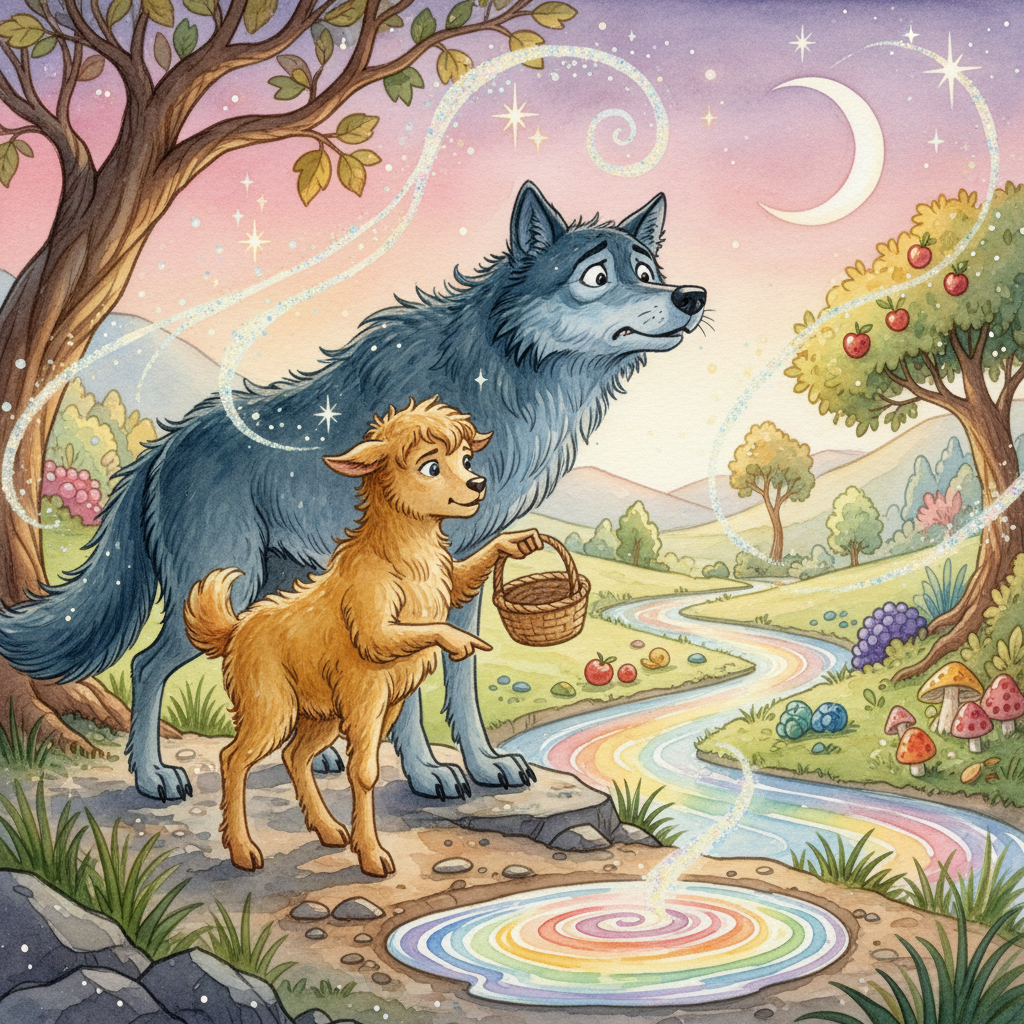 Cover: THE KID and THE WOLF