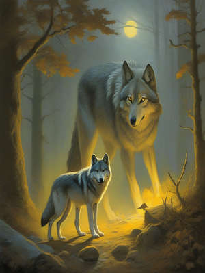 THE KID AND THE WOLF