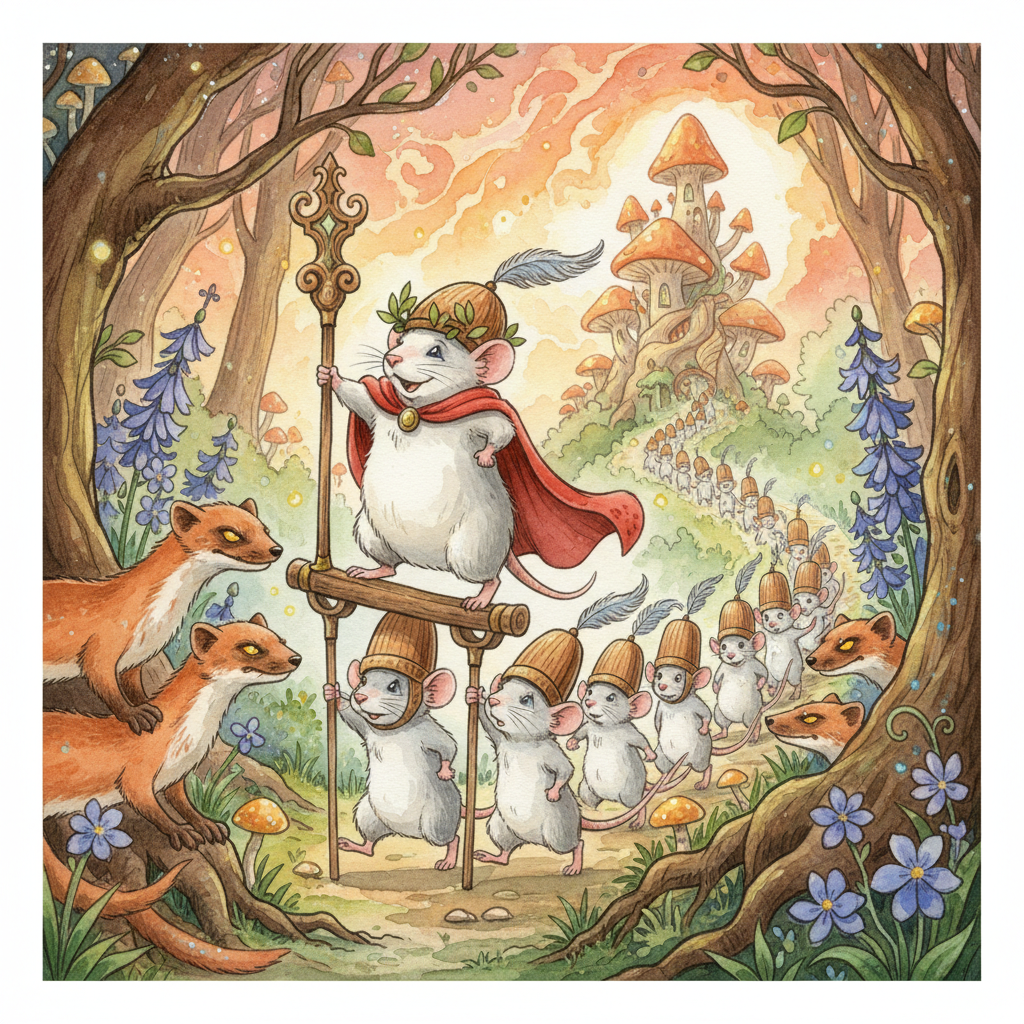 Cover: THE MICE and THE WEASELS