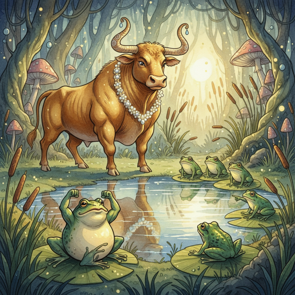 Cover: THE OX and THE FROG
