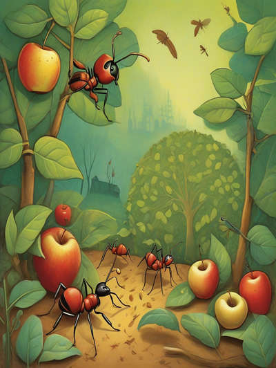 THE PEASANT AND THE APPLE-TREE