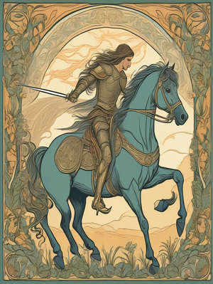 THE SOLDIER AND HIS HORSE