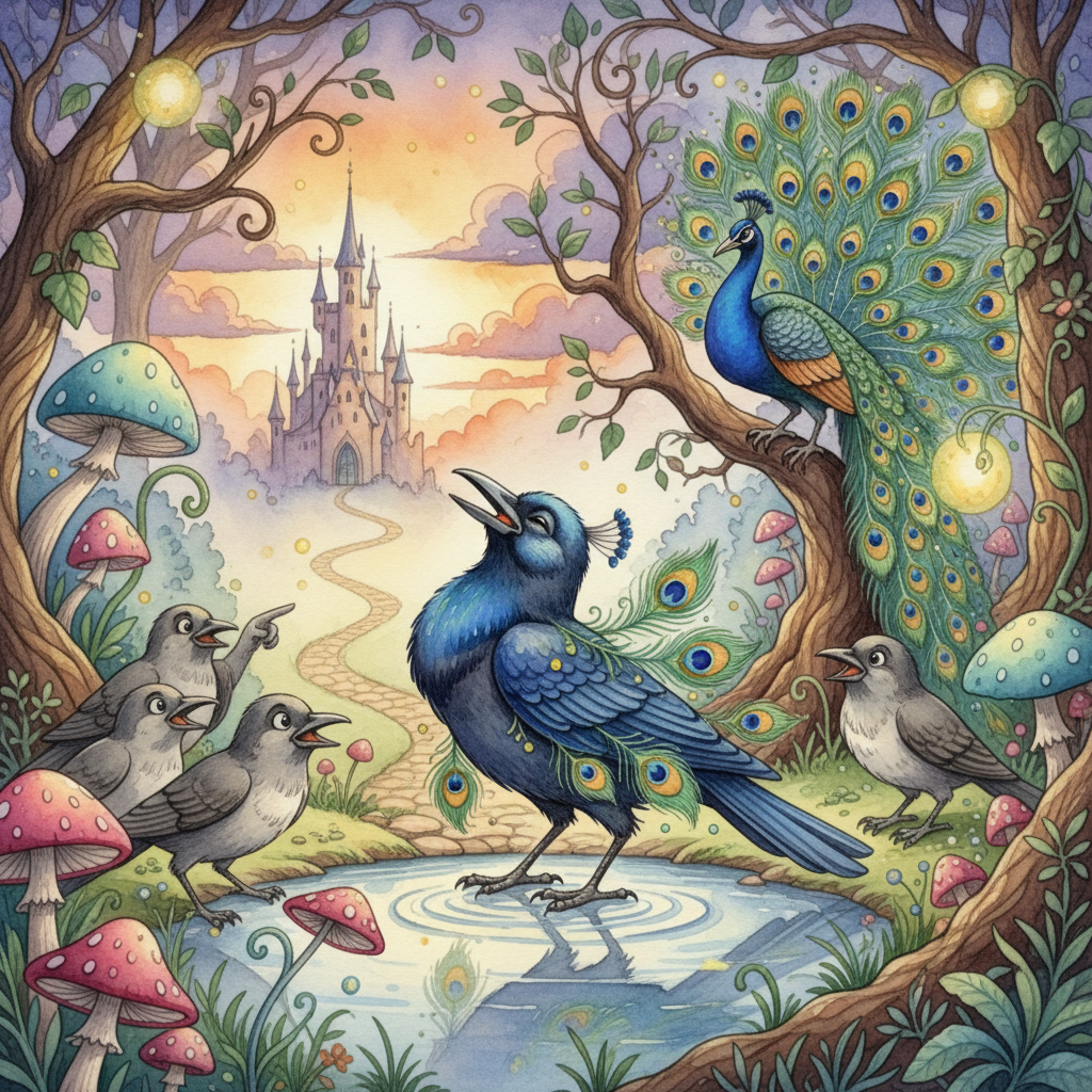 Cover: THE VAIN JACKDAW