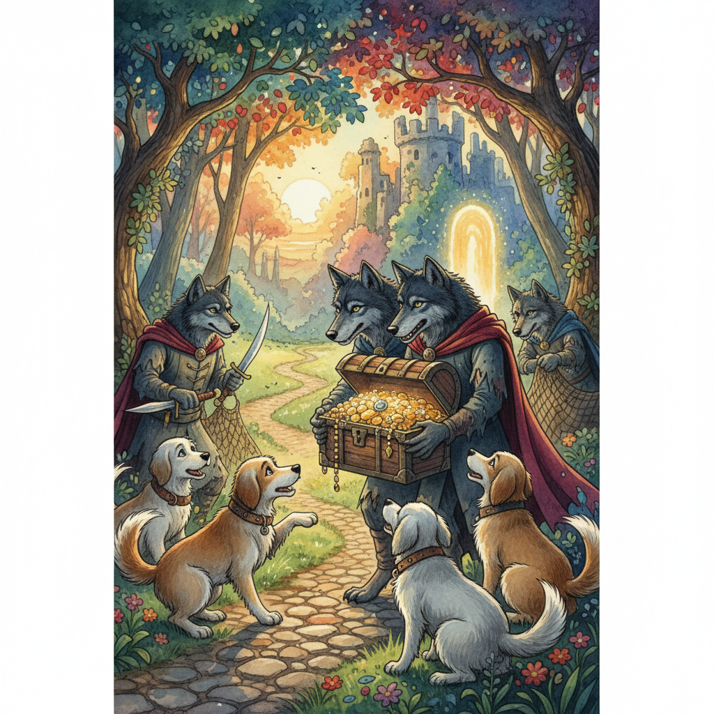 Cover: THE WOLVES and THE DOGS