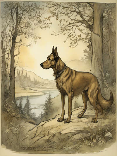 THE WOLVES AND THE DOGS