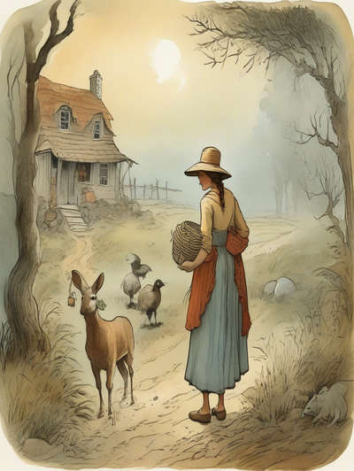 THE WOMAN AND THE FARMER