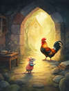 THE MOUSE, THE CAT, AND THE COCK