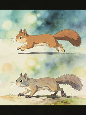 THE SQUIRREL IN SERVICE