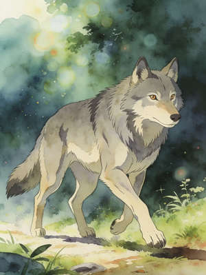 THE WOLF AND THE SHEPHERD