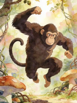 THE APE MADE KING