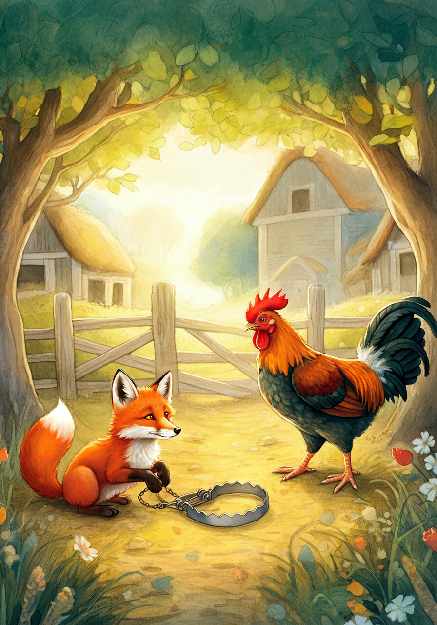 THE COCK, THE FOX, and THE SPRINGE