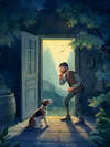 THE DOG AND THE THIEF