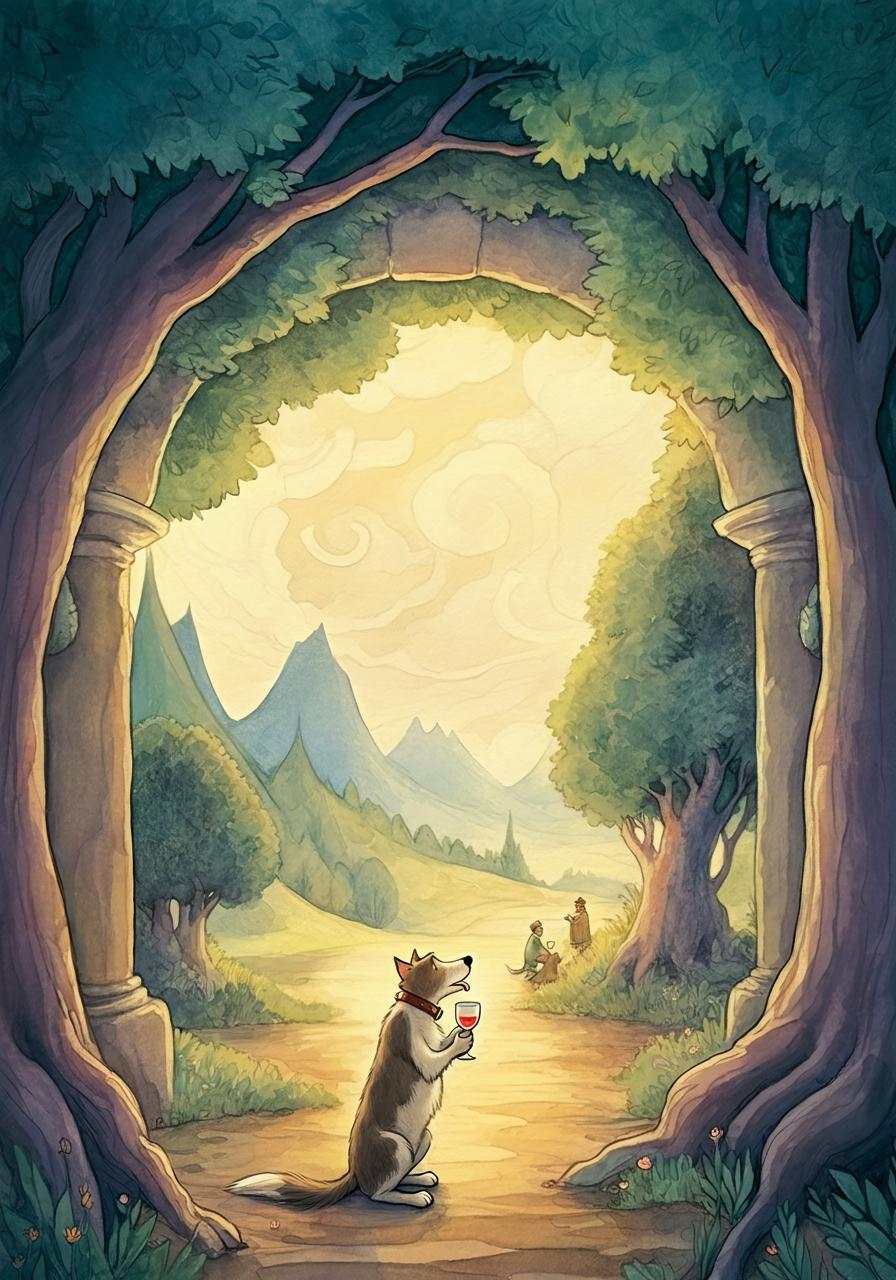 THE DOG WHO WENT OUT to SUP