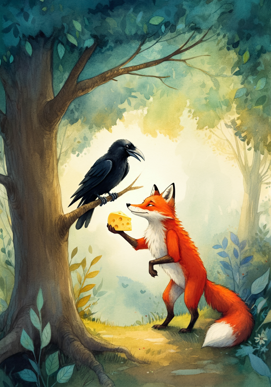 THE FOX and THE CROW