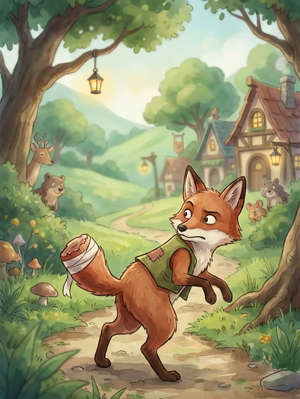 THE FOX WHO HAD LOST HIS TAIL