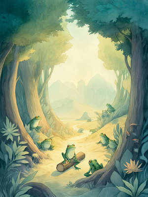 THE FROGS AND THEIR KING