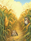 THE LARK AND HER YOUNG ONES