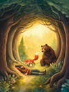THE MAN, THE FOX, AND THE BEAR