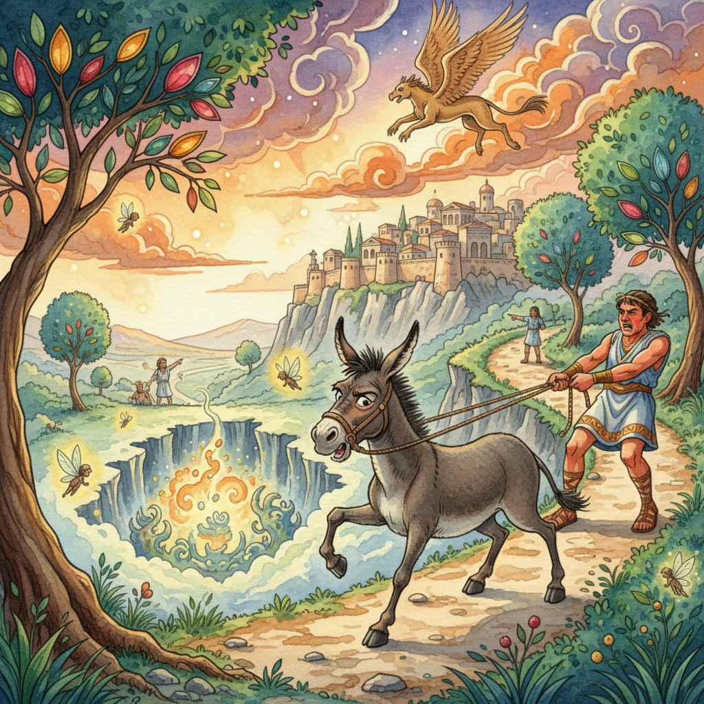 THE ASS and HIS DRIVER