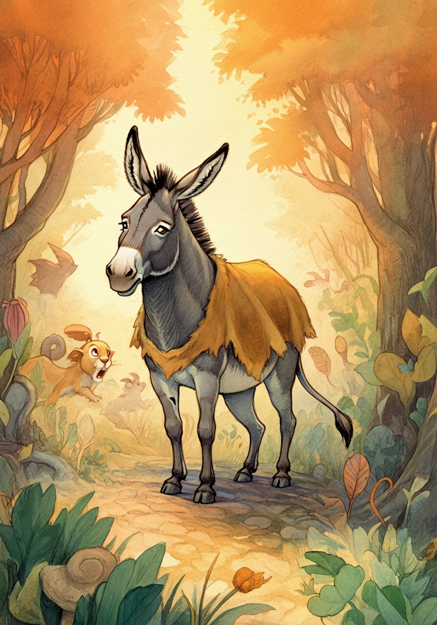 THE ASS in THE LION'S SKIN