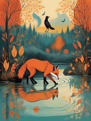 THE FOX AND THE CROW