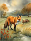 THE FOX AND THE STORK