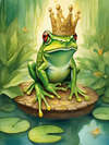 THE FROGS WHO WISHED FOR A KING