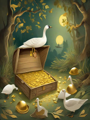 THE GOOSE AND THE GOLDEN EGG