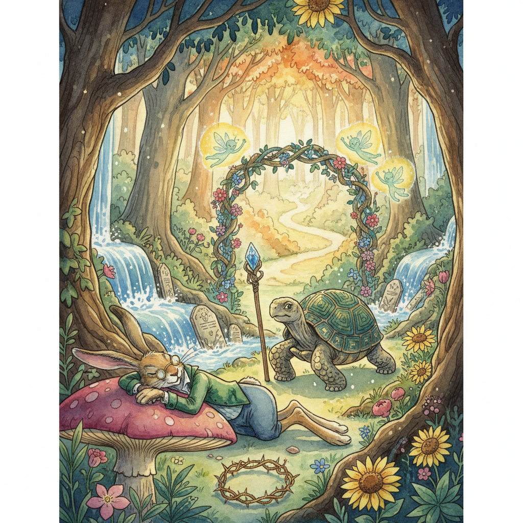 THE HARE and THE TORTOISE