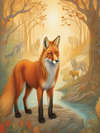 THE OLD LION AND THE FOX