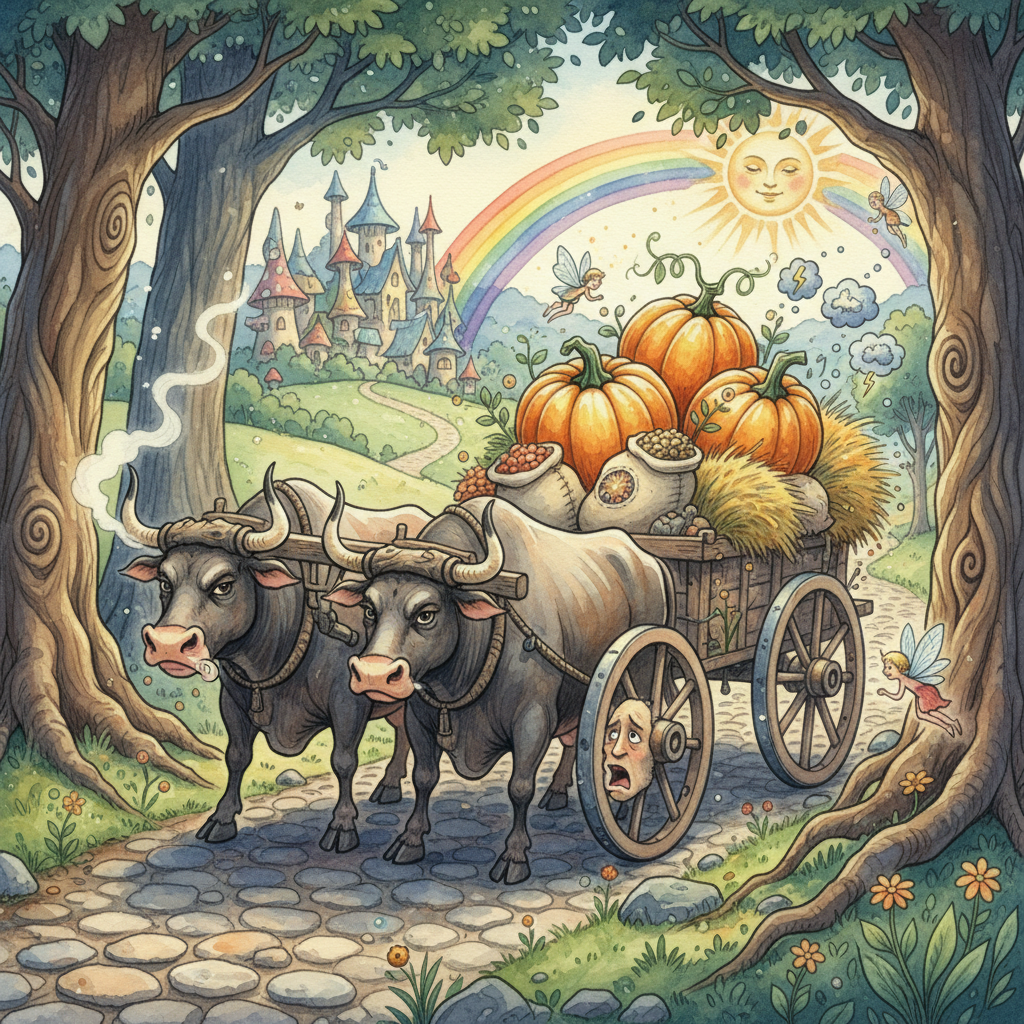 THE OXEN and THE WHEELS