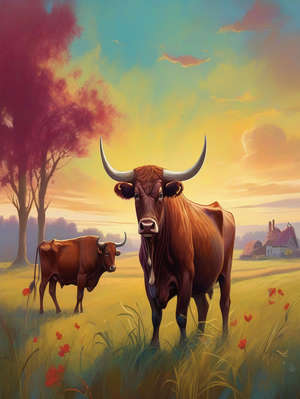 THE OXEN AND THE WHEELS