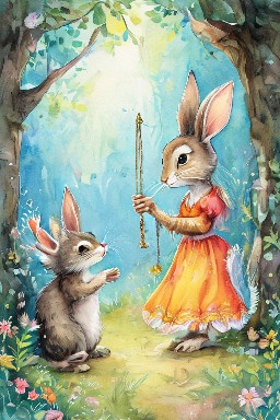 THE RABBIT, THE WEASEL, and THE CAT