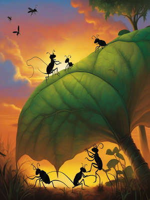 THE RAT AND THE ELEPHANT