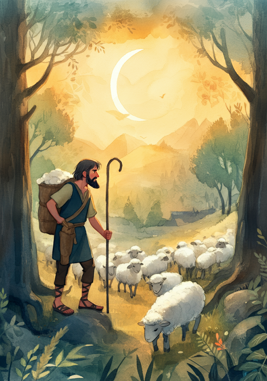 THE SHEPHERD and THE LION